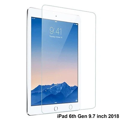 Full Soft 4H film for Apple iPad 6 screen protector 9.7 6th Generation 2018 - Image 1 of 2