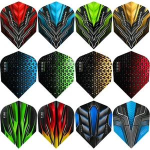 5 SETS (15) Harrows Dart Flights Tough No 6 Standard Supergrip Tessera Swarm - Picture 1 of 14