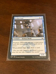 Magic the Gathering Fate Reforged Jeskai Sage - Picture 1 of 2