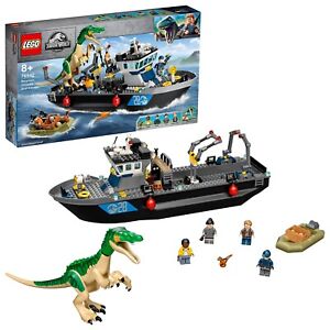 LEGO Jurassic World 76942 Baryonyx Dinosaur Boat Escape Brand New
