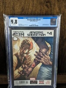 Amazing Spider-Man #4 CGC 9.8 1st Appearance Silk 2014 Marvel Comics MCU - Picture 1 of 2