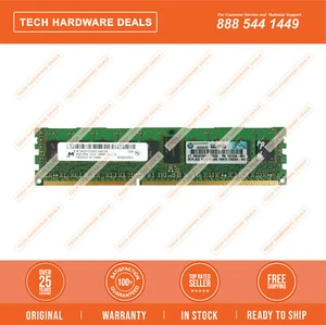 731765-B21 HPE 8GB (1x8GB) Single Rank x4 PC3L-12800R (DDR3-1600) Registered - Picture 1 of 2