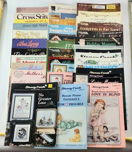 36 Cross Stitch Patterns Stoney Creek Bessie Gutmann Nancy Spruance Ginger Spice - Picture 1 of 7