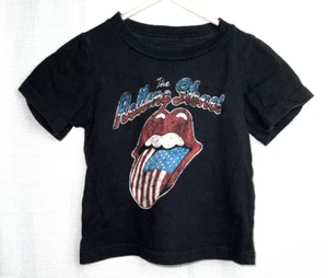 Camiseta bebé The Rolling Stones talla 18M negra B*O - Imagen 1 de 3