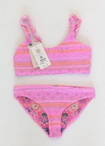 Maaji Girls Two-Piece Swim Set, Pink, Big Kids 16 - Picture 1 of 3