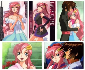 14 pcs big card Gundam Seed Destiny anime Lacus Clyne Kira Yamato Meer Campbell - Picture 1 of 6