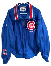 Chicago Cubs Majestic Jacket Authentic Size XL Fleece Lined MLB Wrigley Field