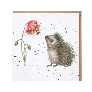 Blanko-Grußkarte Busy Bee Geburtstag - The Country Set von Wrendale Designs - Bild 1 von 1