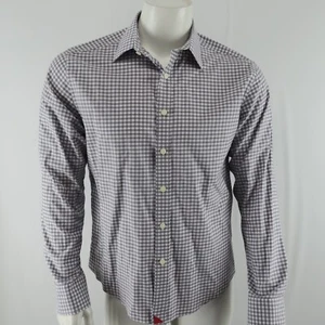 UNTUCKit Button Up Shirt Mens Small Gray Cotton - Picture 1 of 7