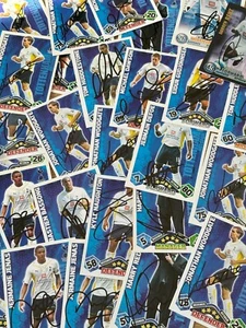 TOTTENHAM HOTSPUR match attax, Shoot Out And Other SIGNED CARDS - Picture 1 of 74