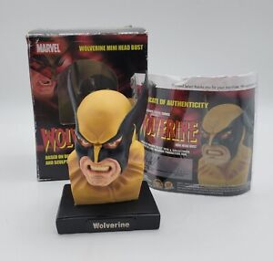 2006 Marvel Wolverine Mini Head Bust Diamond Toys 645 of 5000 IOB