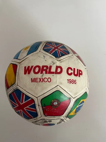 1986 Vintage World Cup Futbol Soccer Ball Cover
