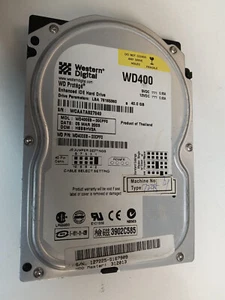 Western Digital WD400EB-00CPF0 40GB Protégé IDE Hard Drive – Tested Good - Afbeelding 1 van 5