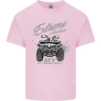 ATV All Terrain Vehicle 4X4 Quad Bike Kids T-Shirt Childrens - Image 1 of 4