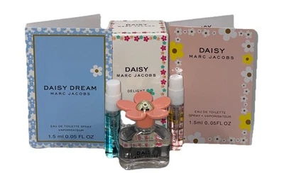 Mini botella Daisy Delight, Dream, So Fresh Marc Jacobs 4 ml muestras de 1,5 ml Foto 1 de 4
