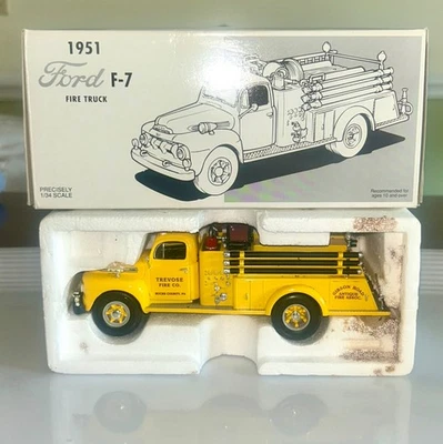 1997 First Gear Diecast 1951 Ford F-7 Trevose Fire Co. / S.P.A.A.M.F.A.A. 40th - Image 1 of 4