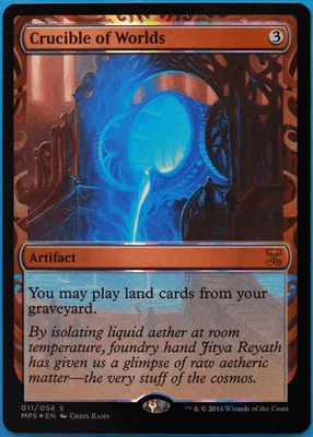 Crucible of Worlds FOIL Masterpiece Series: Kaladesh Inventions NM (507085) - Image 1 of 2