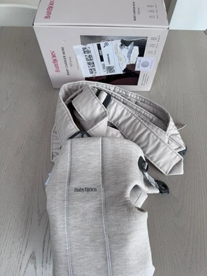 Baby Bjorn Mini Carrier- Soft Jersey - Light Beige - Image 1 of 4
