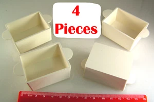Electronic Potting Box with Fixing Lugs White 55x42x27mm 4 Pieces OL0340 - Imagen 1 de 3