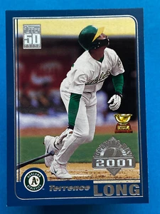 2001 Topps Opening Day Terrence Long #87 Oakland Athletics - Picture 1 of 2