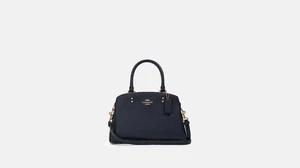 Borsa a mano Coach Mini Lillie Carryall IM/Nero - Foto 1 di 2