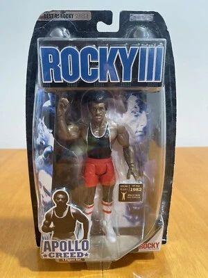 Best Of Rocky III 3 Apollo Creed Beach Training Gear Figure 2007 Jakks Pacific - Image 1 of 4