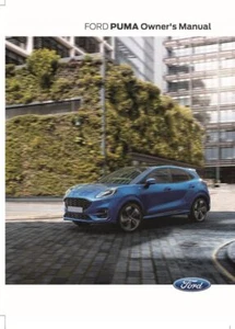 FORD PUMA - FULL OWNER USER HANDBOOK MANUAL - NEW PRINT - A4 OR A5 SIZE - Picture 1 of 3