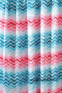 Indian 1 Yard Zig-Zag Printed Fabric Craft Handmade Running Satin Silk Fabric - Picture 1 of 5