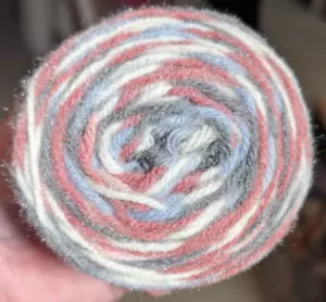 Hilo Ultra-Aire 5 madejas Morning Haze Ombre gris malva azul 4 capas 3 oz ea - Imagen 1 de 11