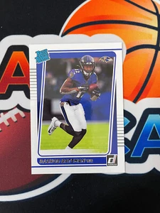 2021 Donruss Rashod Bateman Rated Rookie RC #265 Baltimore Ravens - Picture 1 of 2