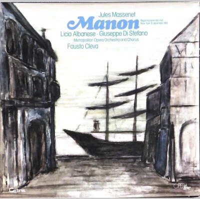 MANON MASSENET ALBANESE STEFANO CLEVA LENCHNER ROGGERO GLAZ SINGHER DAVIDSON LPs - Image 1 of 4