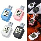 Black/Pink/White/Blue Guitar Hygrometer Thermometer for Different Preferences