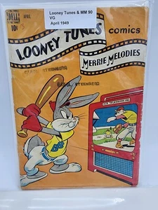 Looney Tunes & Merrie Melodies Comics #90 Golden Age Dell 1949 VG - Picture 1 of 1