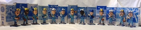 PICK YOUR FAVORITE 82 MILWAUKEE BREWERS 2007 MINI POWDER BLUE BOBBLEHEAD SGA EUC Cover