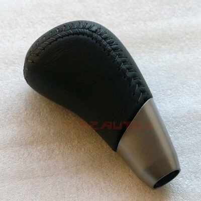 PERILLA DE CAMBIO DE MARCHAS DE CUERO GENUINO MITSUBISHI OUTLANDER ASX L200 OUTLANDER SPORT Foto 1 de 4