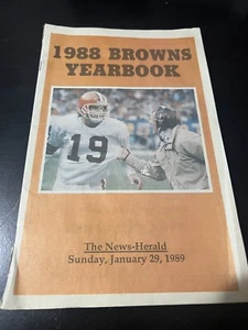 The News-Herald 1988 Browns Yearbook Cleveland Ohio - Picture 1 of 3