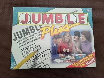 Jumble Plus -That Scrambled Word Game (1996) Vintage - Image 1 of 2