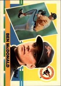1990 Topps Big Baltimore Orioles Baseball Card #228 Ben McDonald