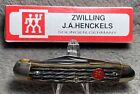 Zwilling J.A. Henckels Germany Hk-0007-Gb Vintage Green Bone Pocketknife