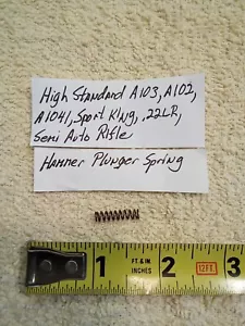 High Standard Sport King A103, 102, 1041, 22 rifle: Hammer Plunger Spring - Picture 1 of 2