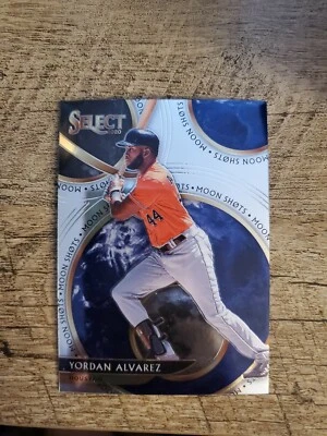 Yordan Alvarez 2020 Panini Select Moon Shots Rookie Insert Card #MS-6 - Image 1 of 2