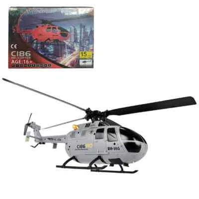 Remote Control Plane RC Helicopter Armed RTF 2.4G 4CH 6Axis Flybarless dorable - Image 1 of 4