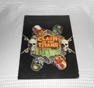 Clash Of The Titans 1991 Tour Book Program Megadeth-Anthrax-Slayer Concert RARE! - Picture 1 of 12