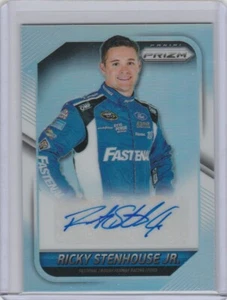 2016 PANINI PRIZM RACING RICKY STENHOUSE JR. SILVER PRIZM AUTO - Picture 1 of 2