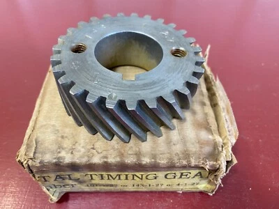 1924-1928 BUICK GMC CABINA AMARILLA 6 CIGÜEÑAL METAL ENGRANAJE DE DISTRIBUCIÓN 143-1-27 NORS Foto 1 de 4