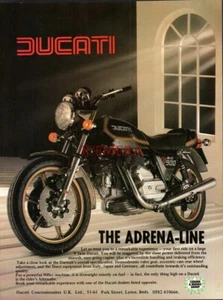 DUCATI 'SO 900' Motor Cycle ADVERT #3 Original Vintage 1981/2 Print Ad 690/147 - Picture 1 of 1