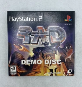 RAD Robot Alchemic Drive DEMO DISC Sony PlayStation 2 PS2 - Original Owner - Picture 1 of 7