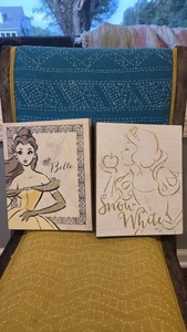 2 Disney Prinzessin Leinwandbilder Artissimo Belle Schneewittchen 8x10 2 Stück - Bild 1 von 10