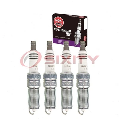 4 pcs NGK Ruthenium HX Spark Plugs for 2013-2017 Ford Taurus 2.0L L4 - gb - Image 1 of 4