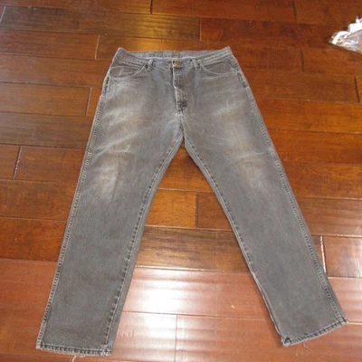 Rustler Jeans Pants Men Size 36 X 32 Faded Black 87619CB Vintage Distressed 80 - Image 1 of 4